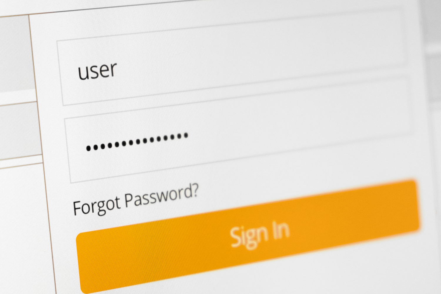 User Login Form